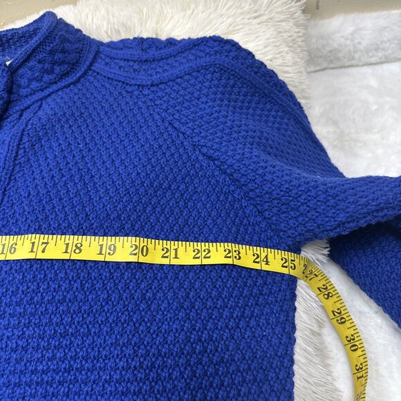 Aran Crafts Women's Irish Cable Knitted  Button-front 100% Merino Wool Size X XL - Picture 9 of 11